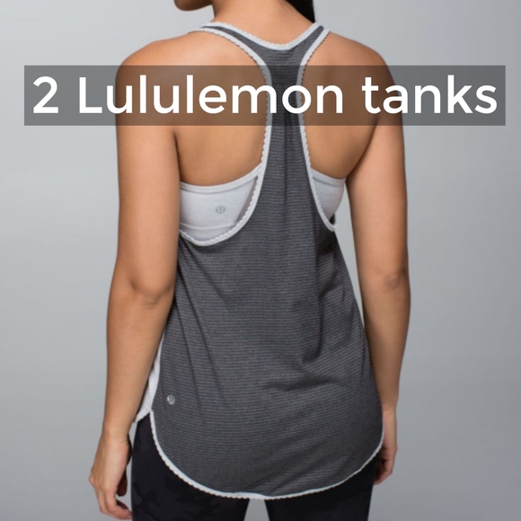 lululemon athletica Tops - 2 Lululemon women's athletic tank tops size 6-VIEW PICS AND DESCRIPTION
